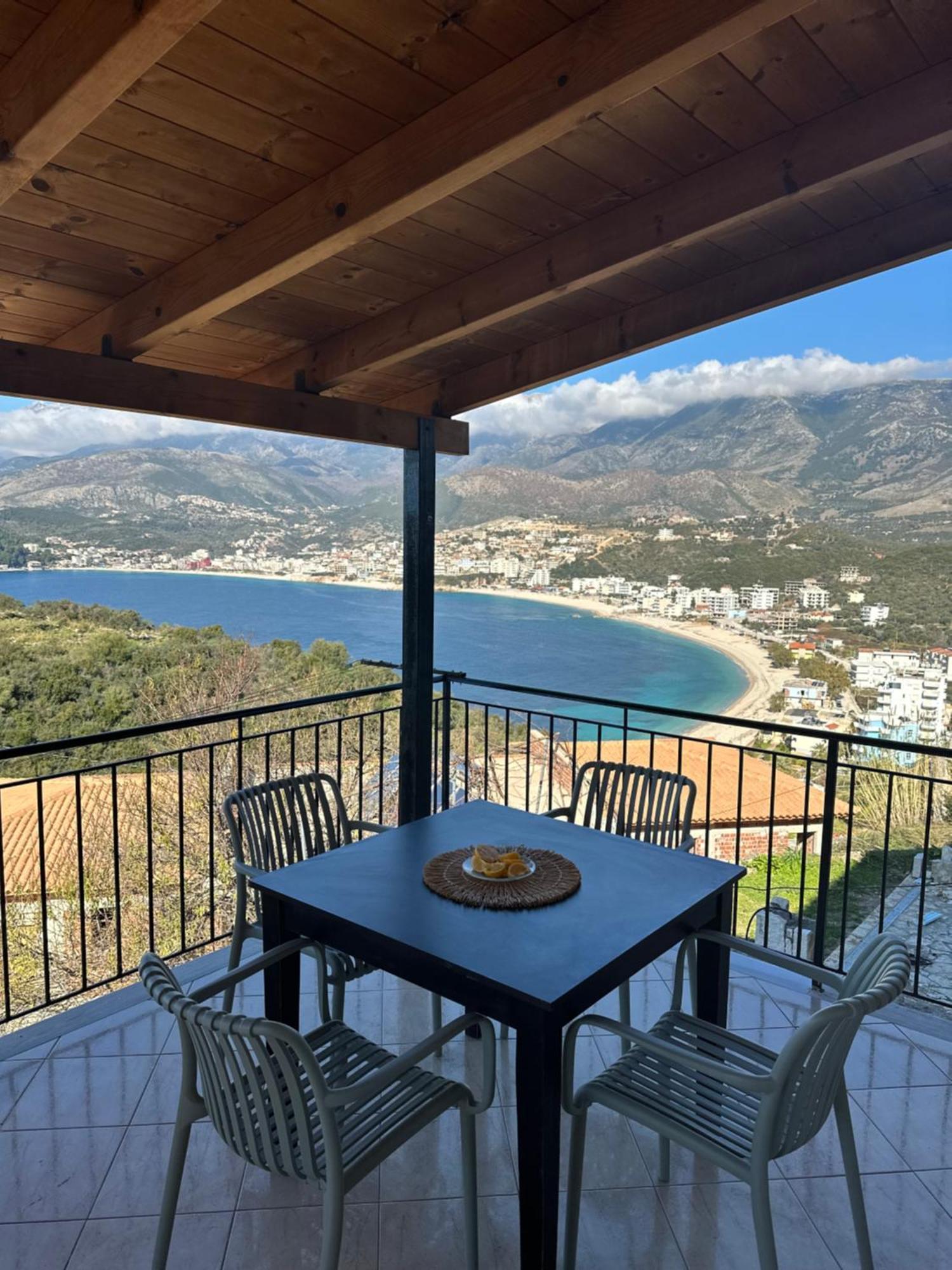 Hostel On The Hill - By Filikuri Beach Himare Bagian luar foto